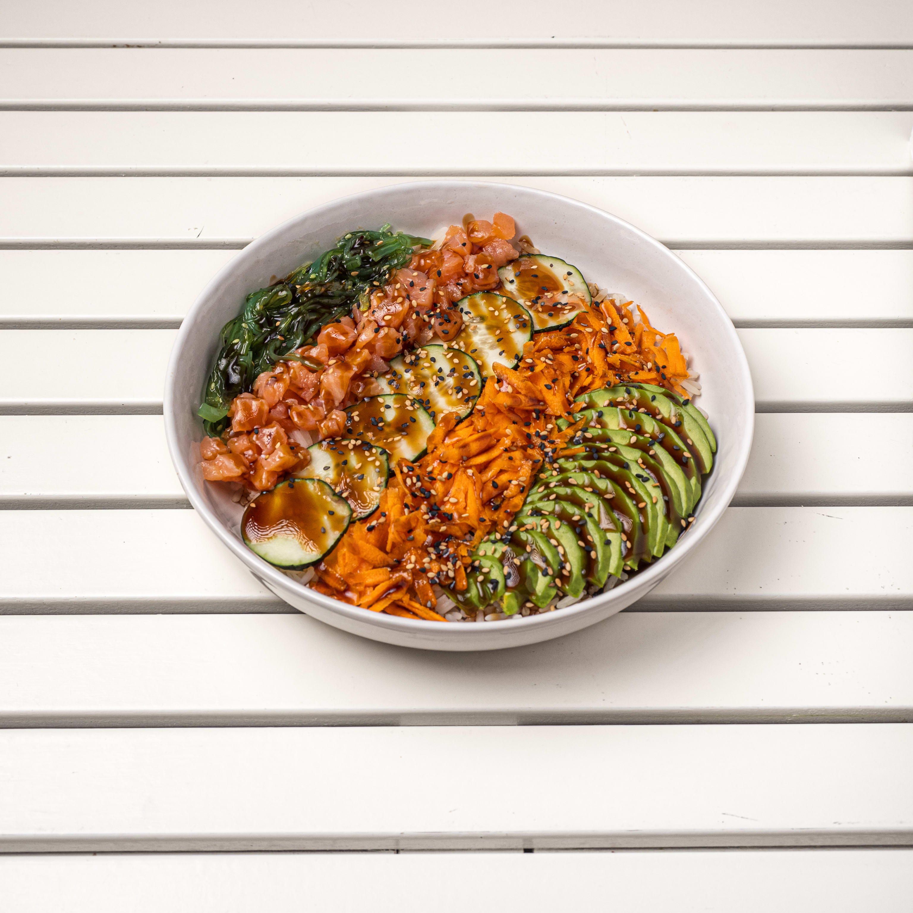 Bowl de salmón