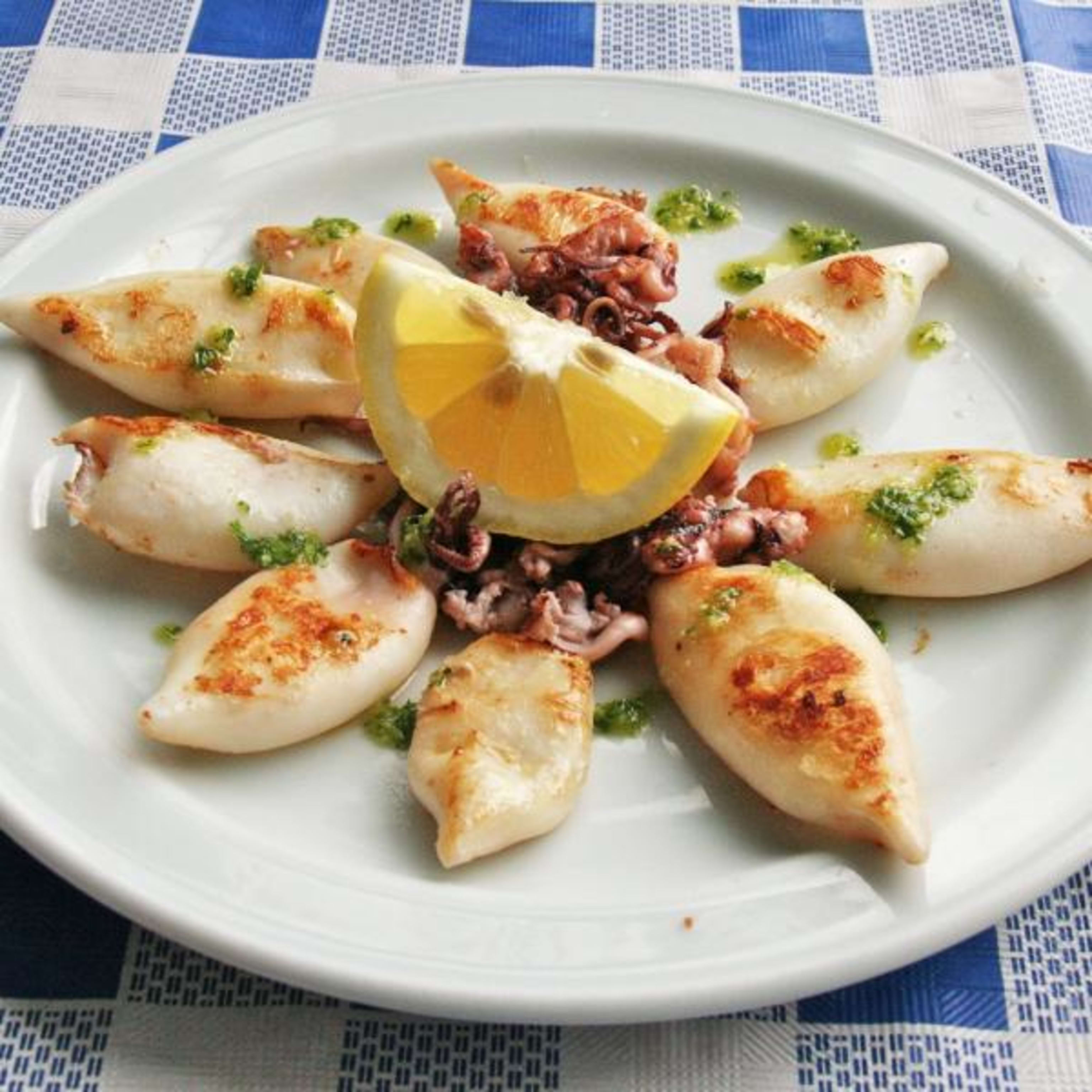 Chipirones a la Plancha