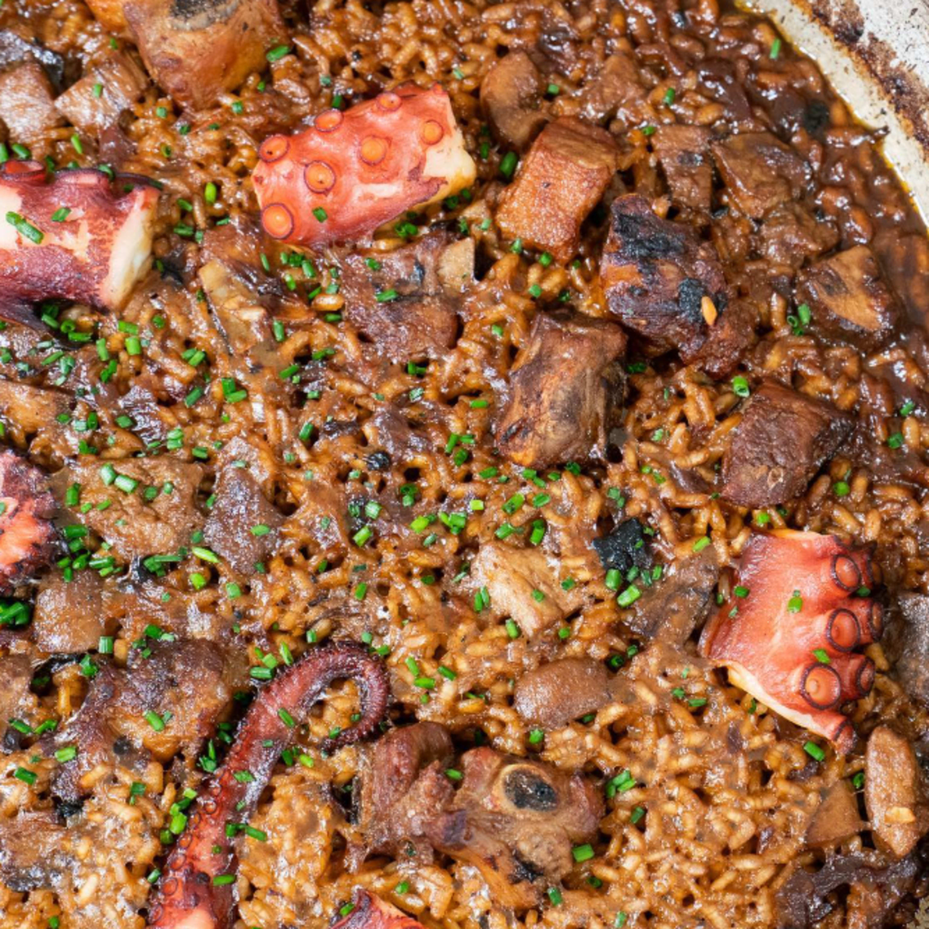 Arroz Mediterraneo (Mar y Tierra)