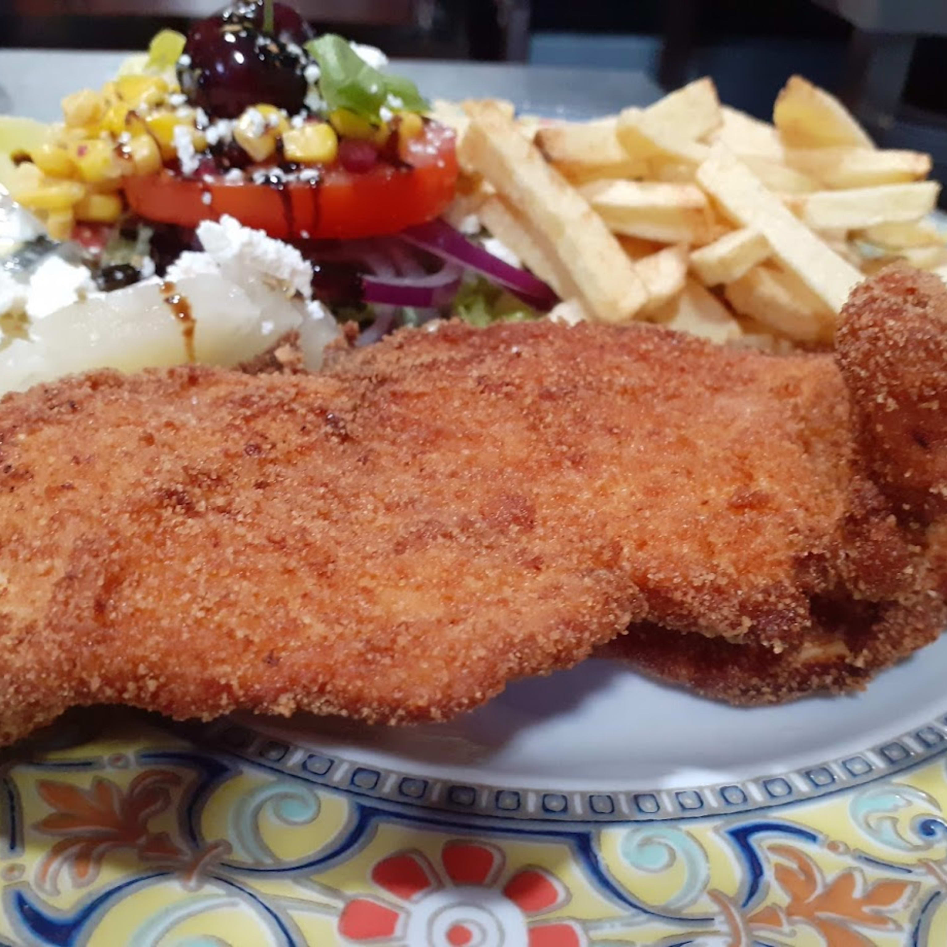 Escalope de pollo