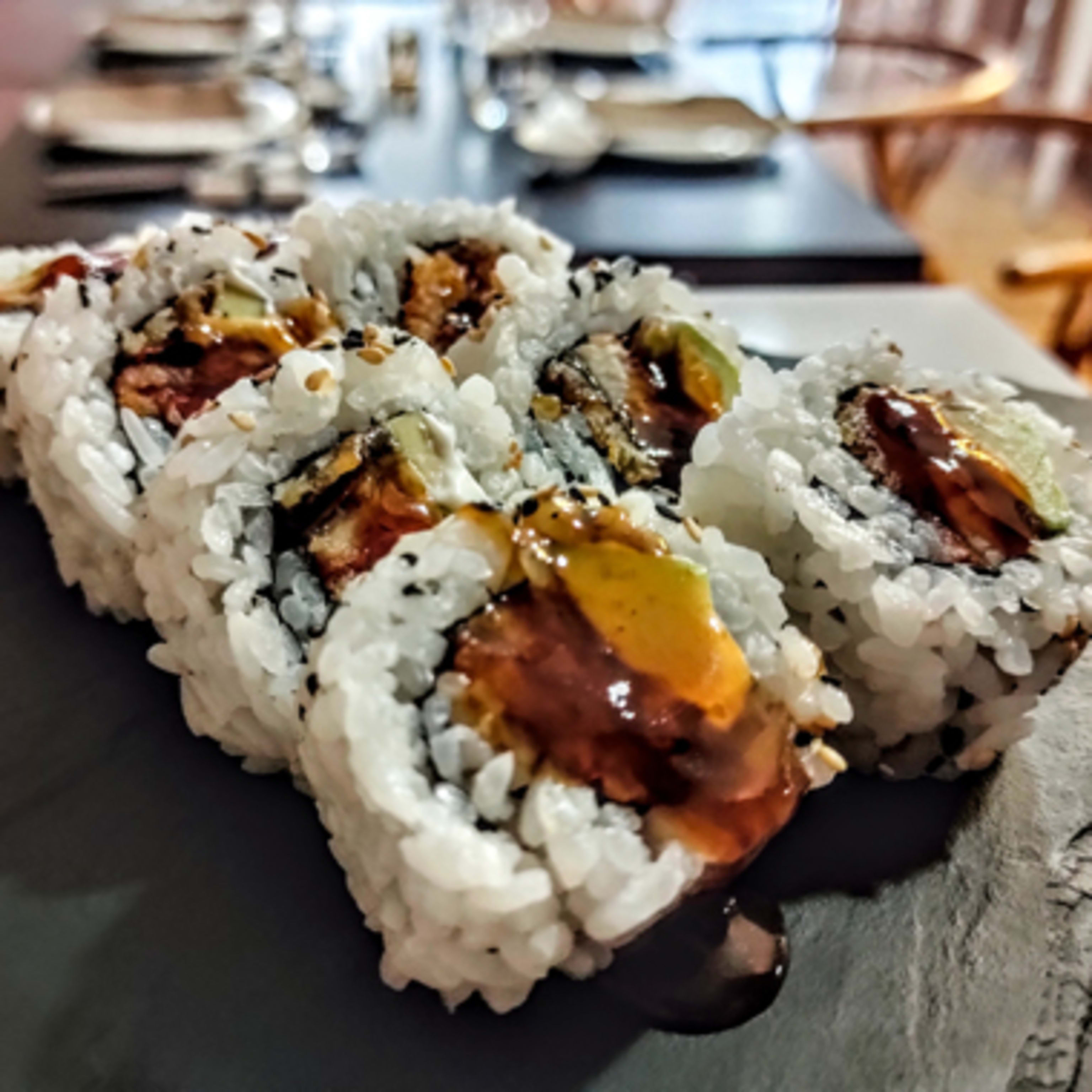 Uramaki Unagui Roll, 8 Piezas