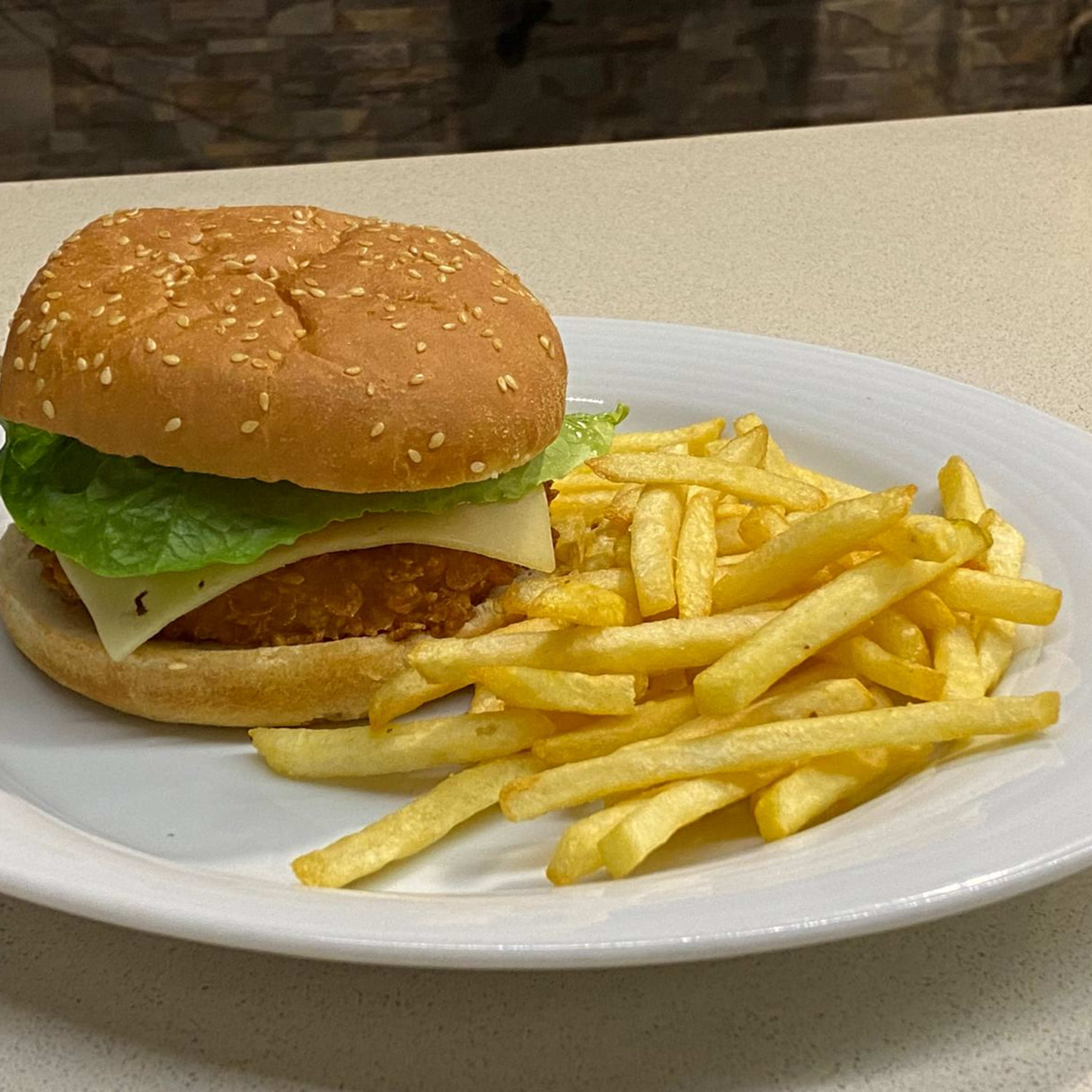 Hamburguesa de Pollo Crispy