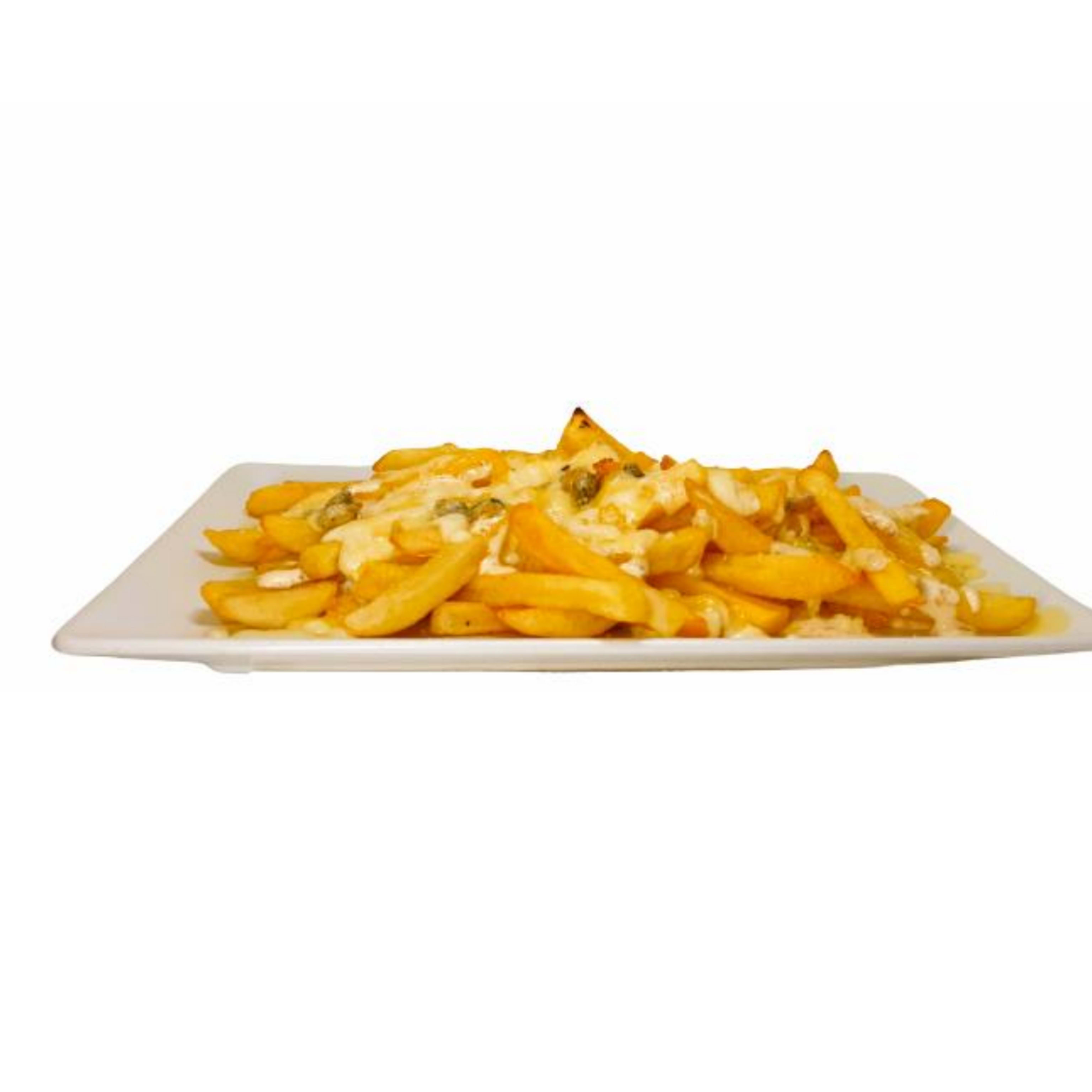 Patatas 4 quesos