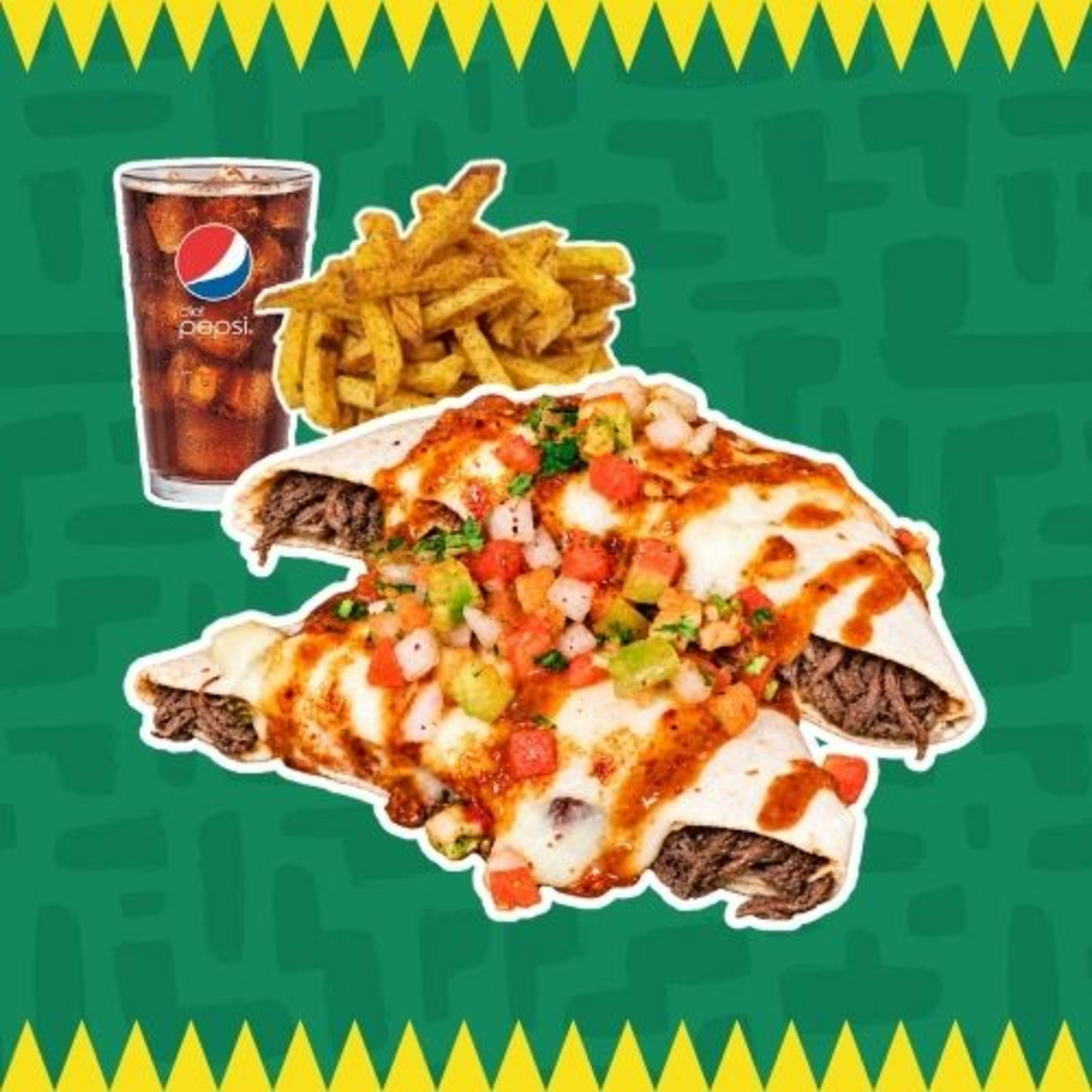 MAMACOMBO PULLED BEEF WRAP  