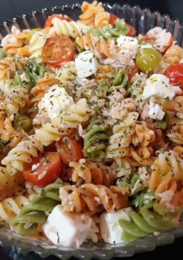 ENSALADA DE PASTA CON FETA