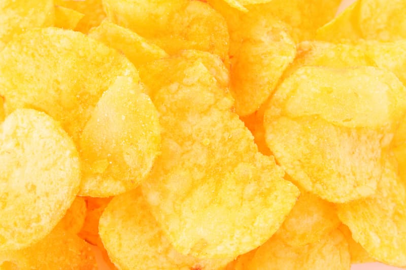 Bolsa de patatas fritas caseras