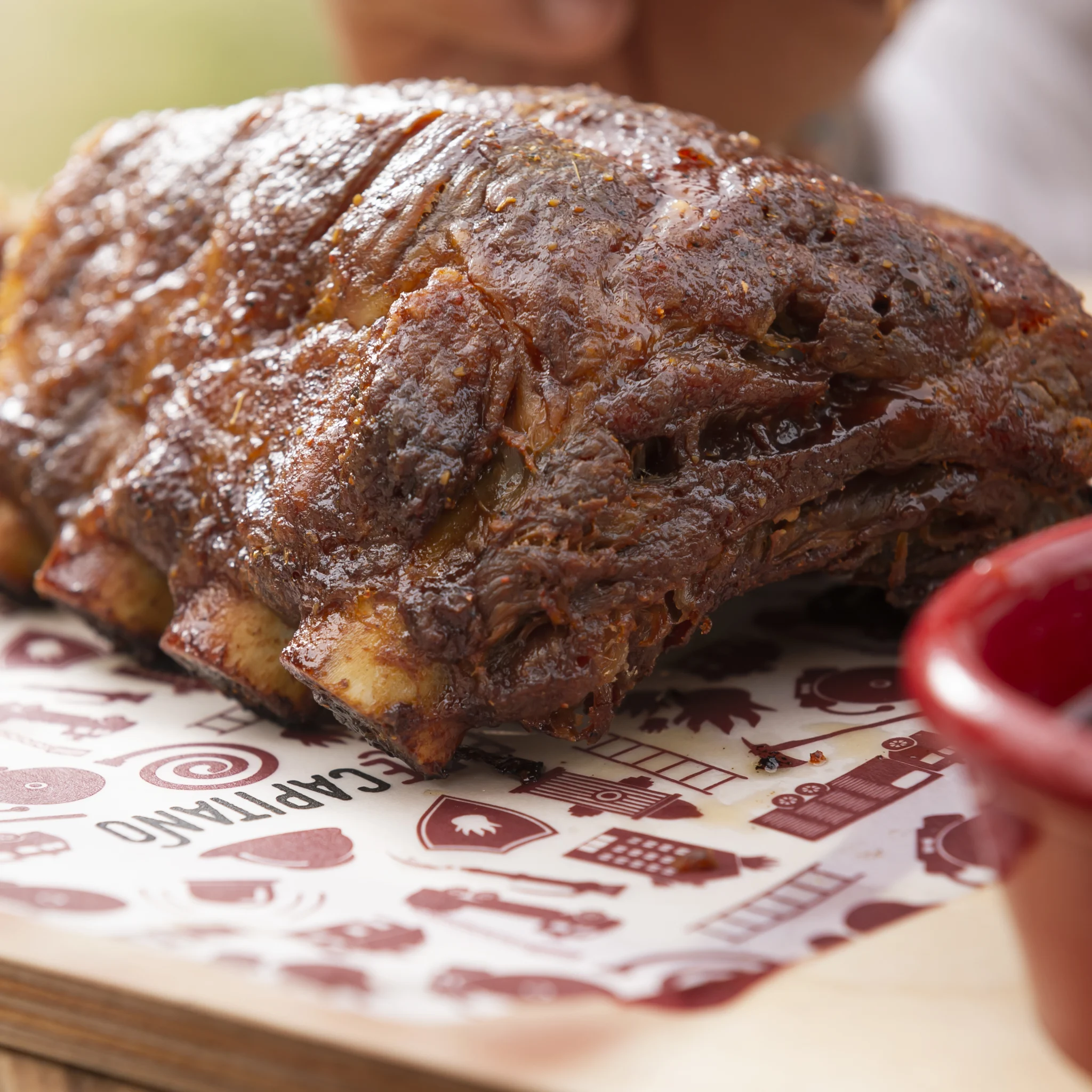 Capitano's Honey Mustard Ribs