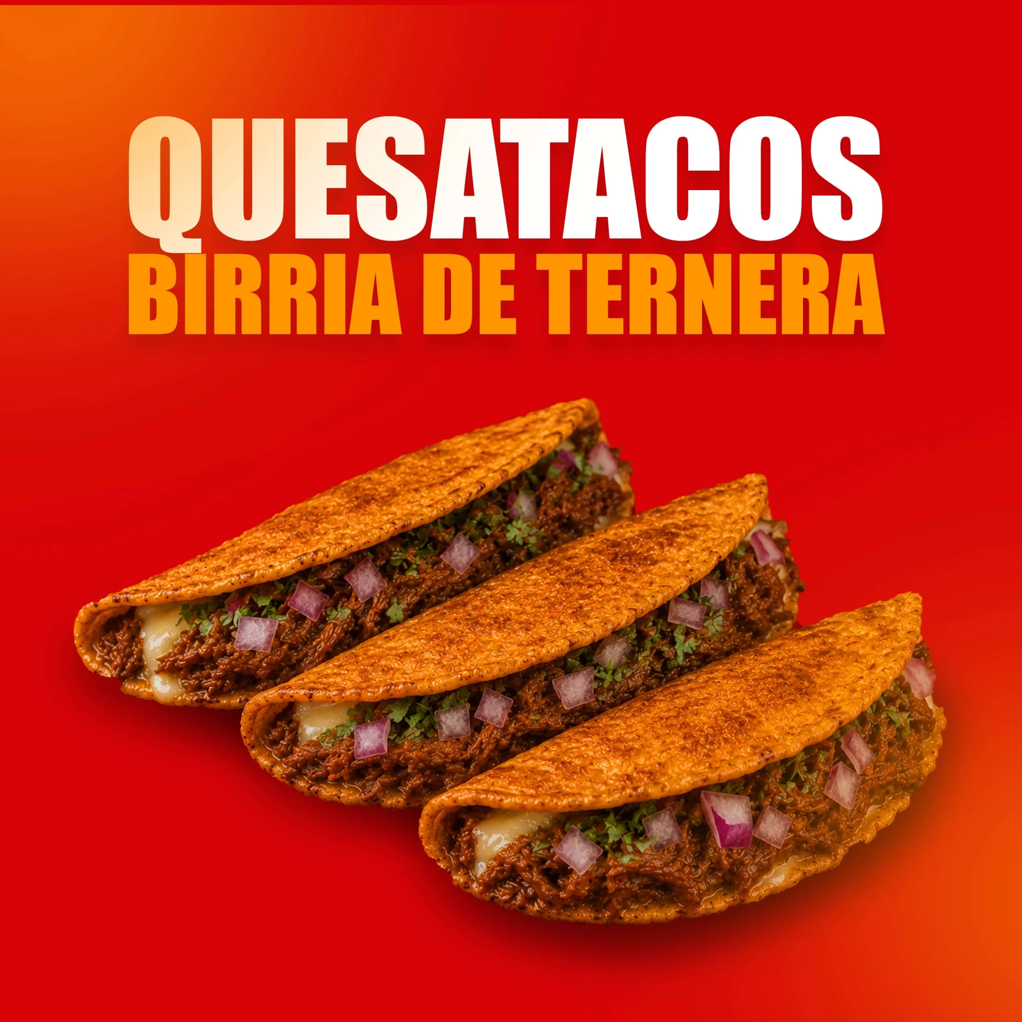 Quesatacos de Birria de Ternera 
