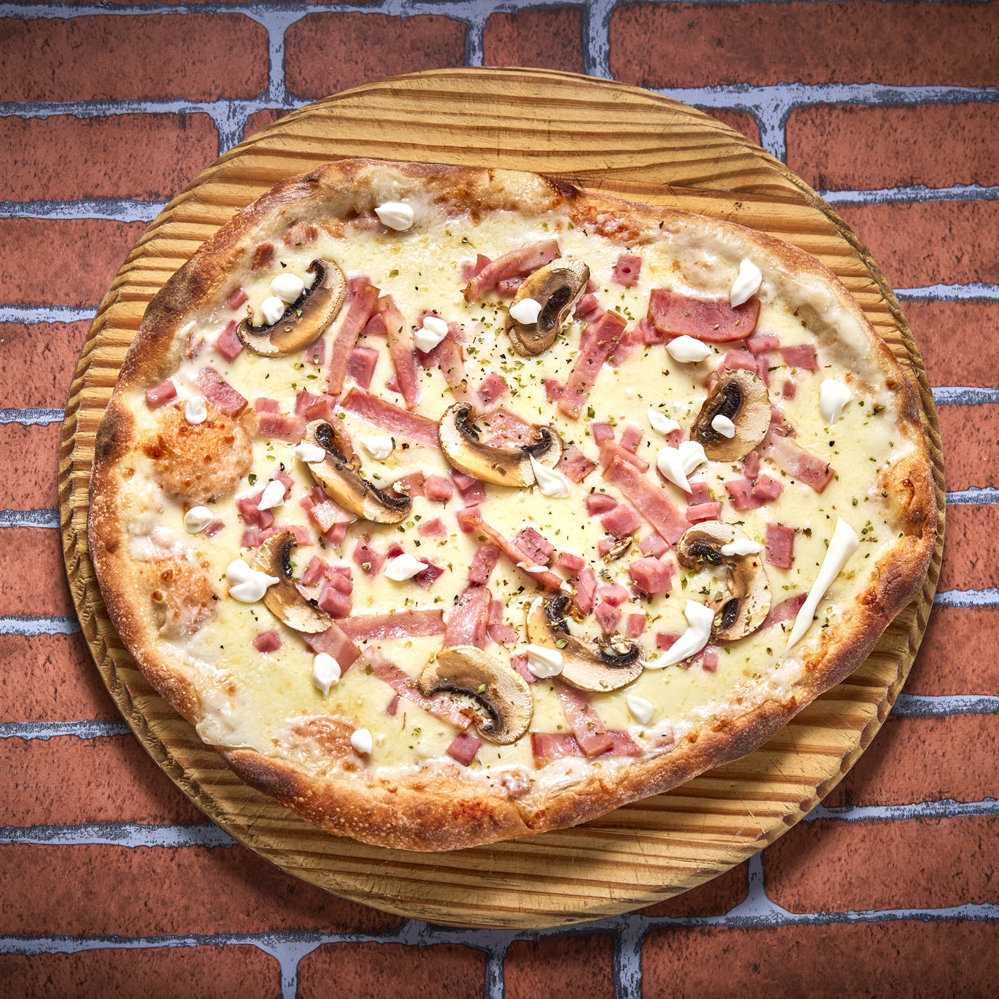 Pizza Carbonara (M)