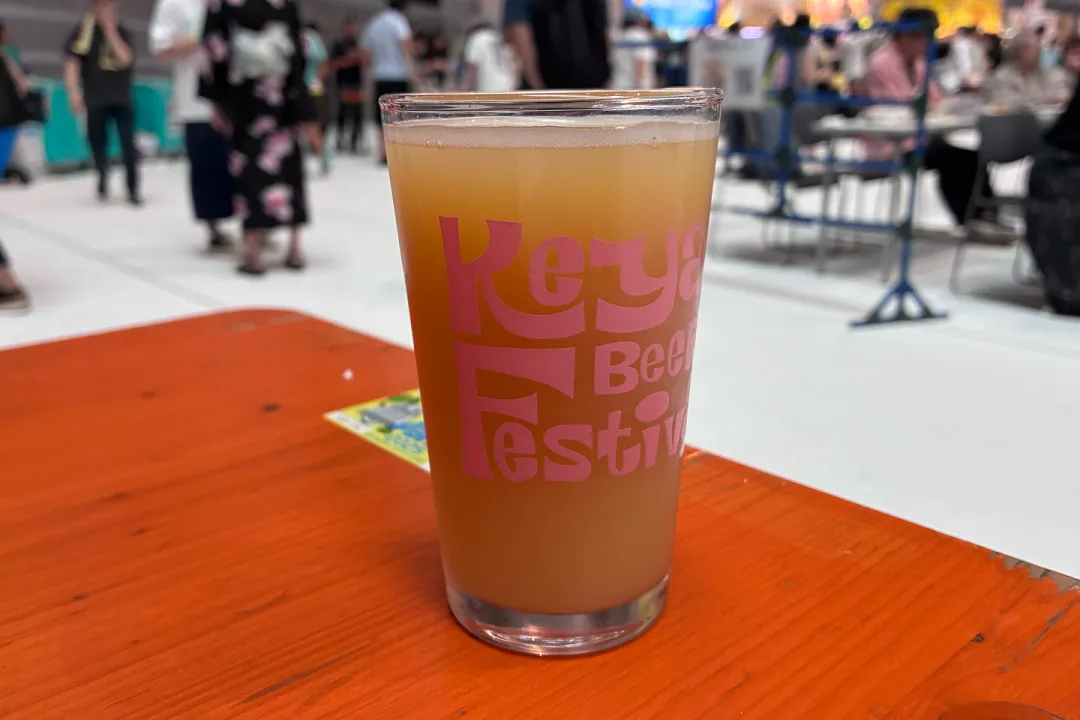 ビールっぽくない感じ。ハイアルコールと思えないくらい飲みやすかった