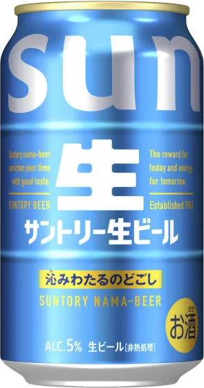 商品写真：サントリー生ビール
