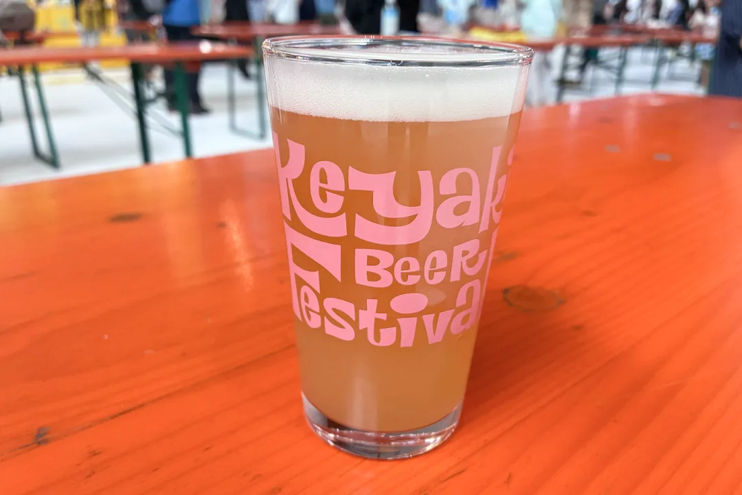 最終日の最初のビールは『ファーストドロップ』