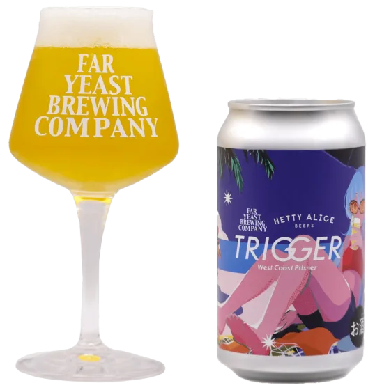 商品写真：Far Yeast TRIGGER West Coast Pilsner
