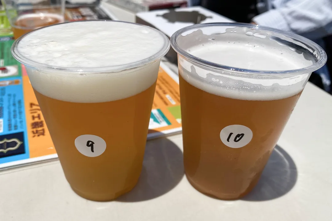 吉祥寺IPAは香りが独特だった。hirasawaは納豆のにおいがするって言ってた。