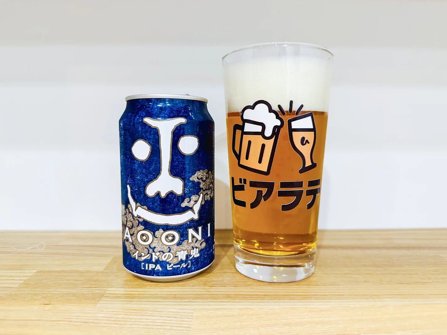 撮影した商品写真：インドの青鬼