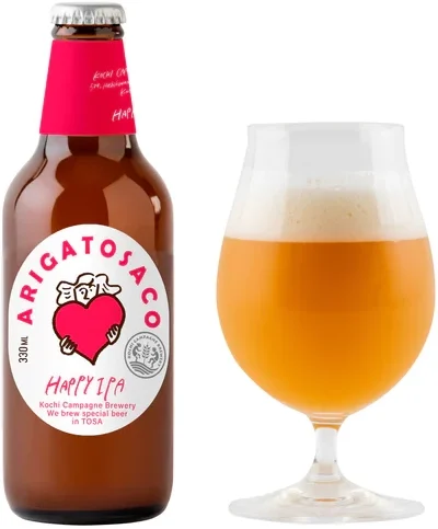 商品写真：ありがとさこ（ヘイジーIPA）