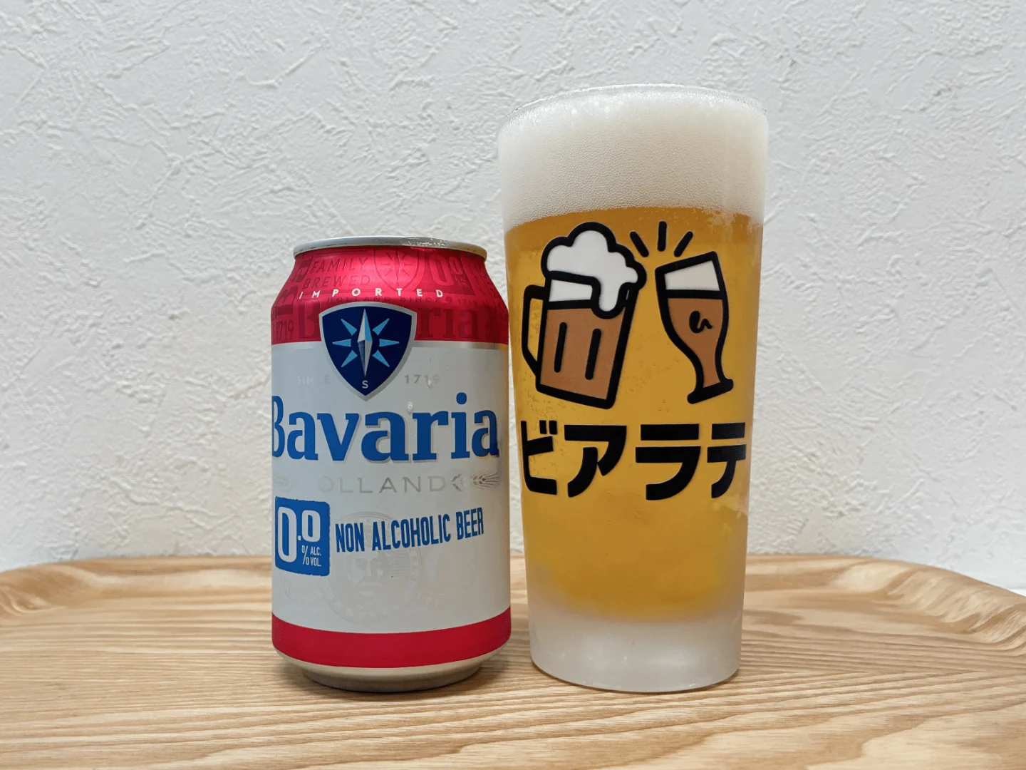 撮影した商品写真：Bavaria 0.0% オリジナル