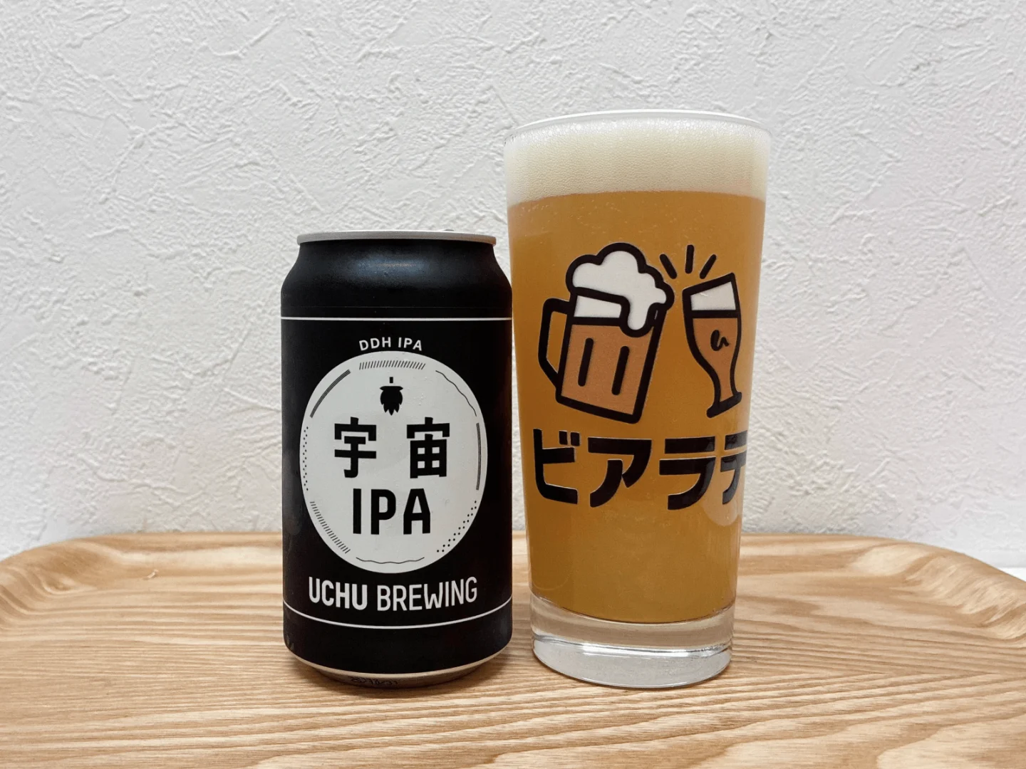 撮影した商品写真：宇宙IPA