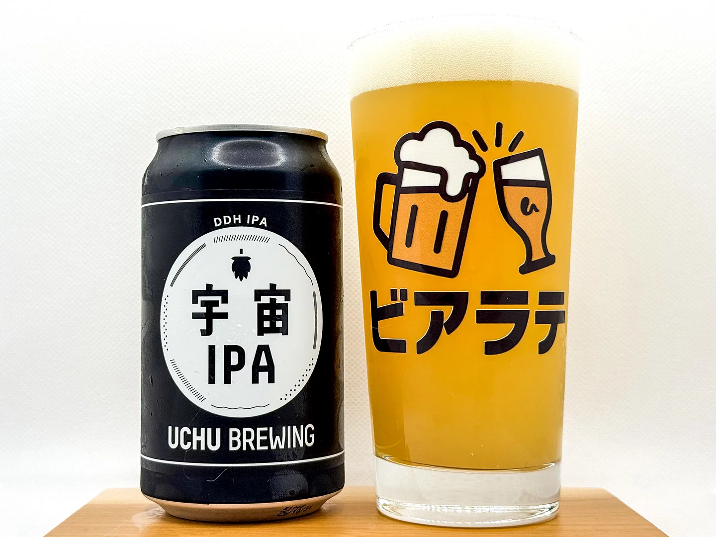 撮影した商品写真：宇宙IPA