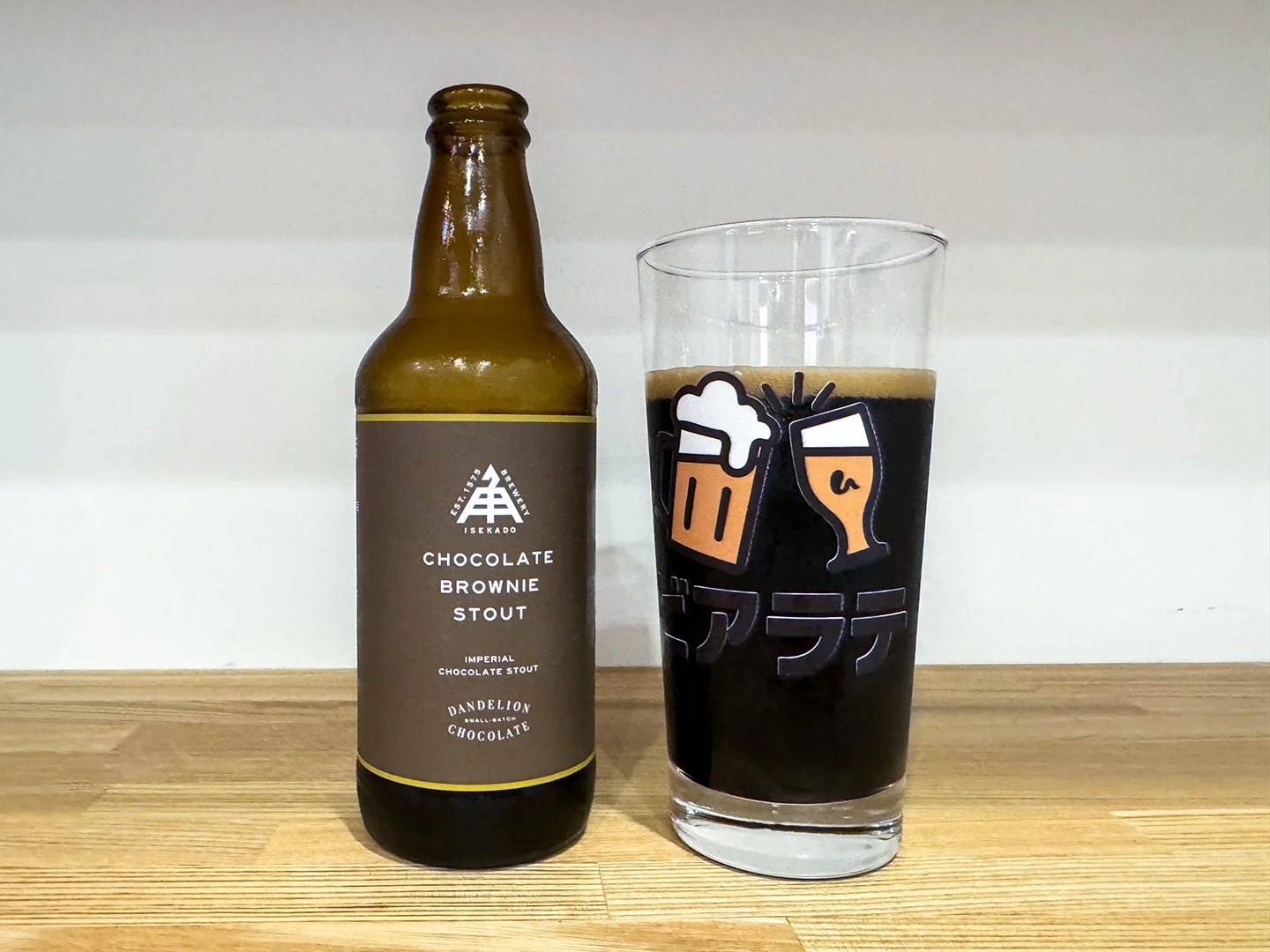 撮影した商品写真：CHOCOLATE BROWNIE STOUT