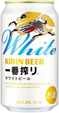 商品写真：キリン一番搾り ホワイトビール