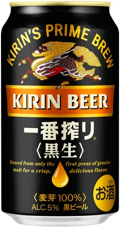商品写真：キリン一番搾り＜黒生＞