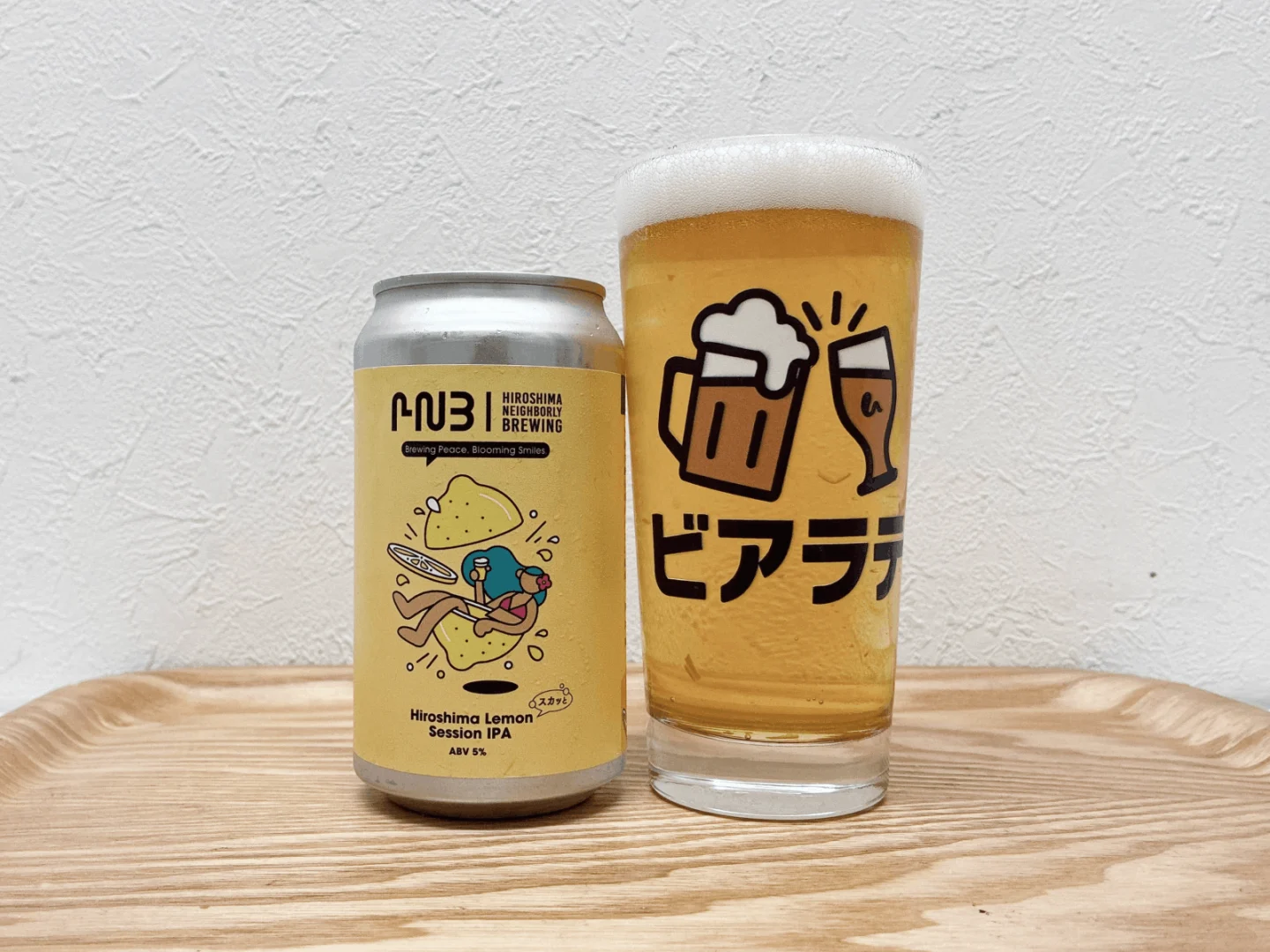 HIROSHIMA レモン スカッと セッションIPAの写真