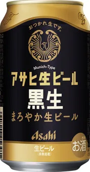 商品写真：アサヒ生ビール黒生