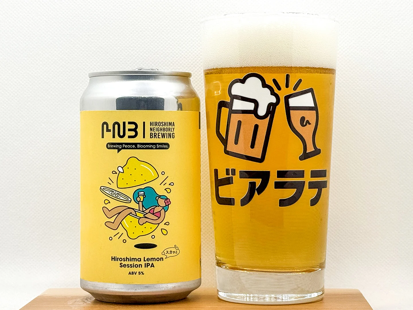 HIROSHIMA レモン スカッと セッションIPAの写真