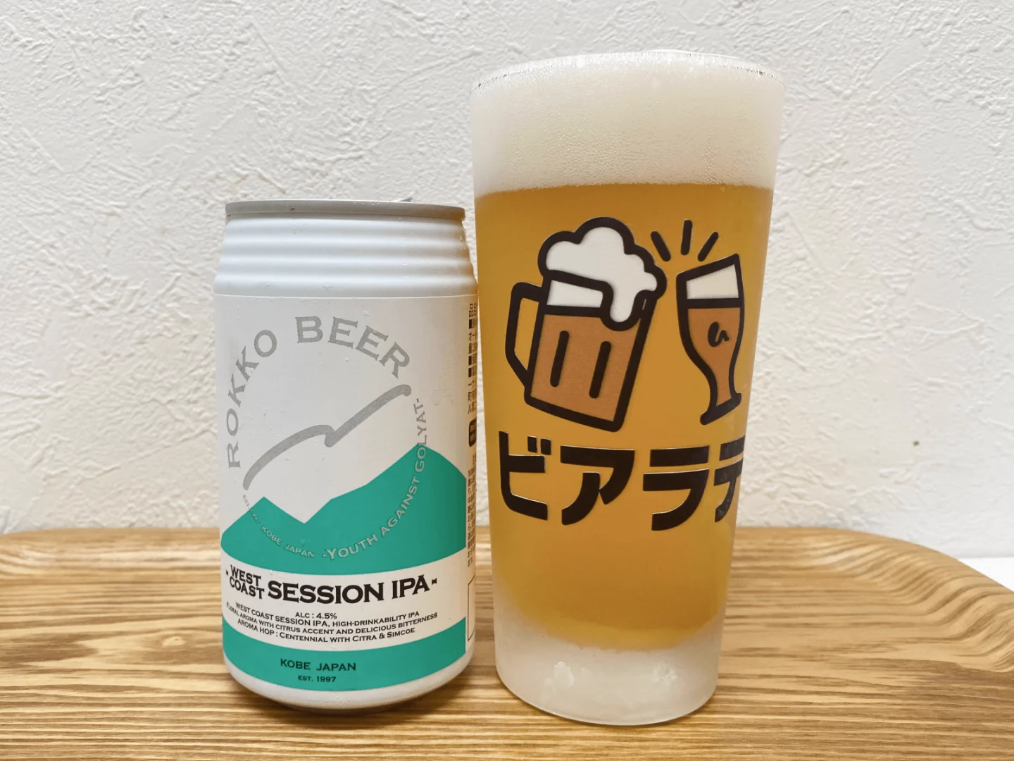 撮影した商品写真：WEST COAST SESSION IPA