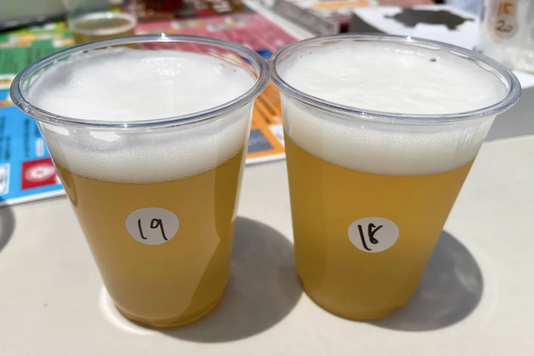 Hazy IPAがとにかく美味しかった。アルコール7%とは思えない飲みやすさ。
