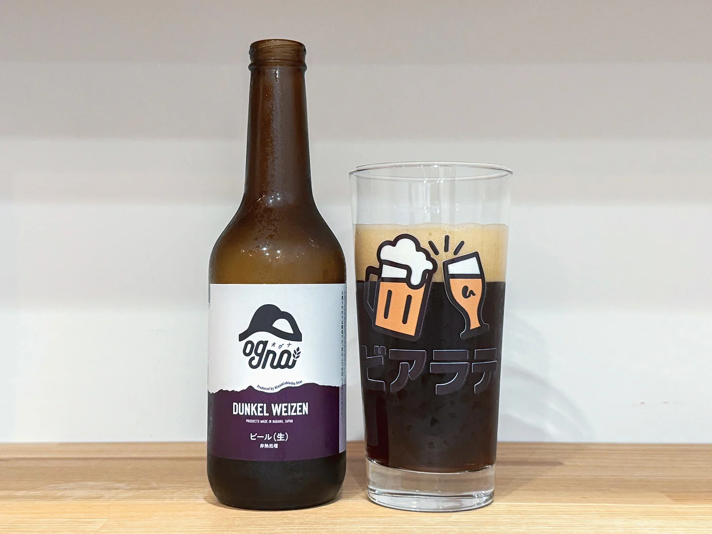 撮影した商品写真：DUNKEL WEIZEN