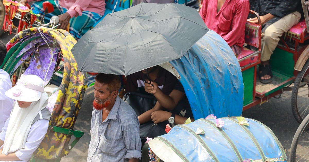 ঢাকার তাপমাত্রা বৃদ্ধির পরিস্থিতি