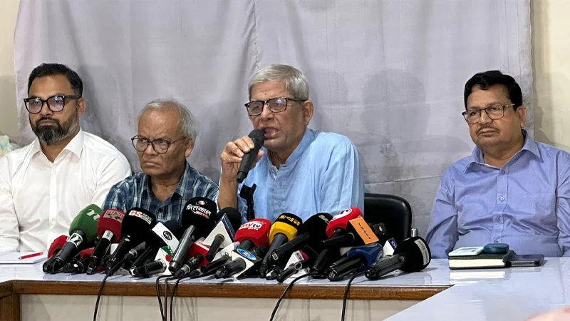 জামায়াতকে রাজনৈতিকভাবে নির্মূলে কাজ করতে হবে: মির্জা ফখরুল