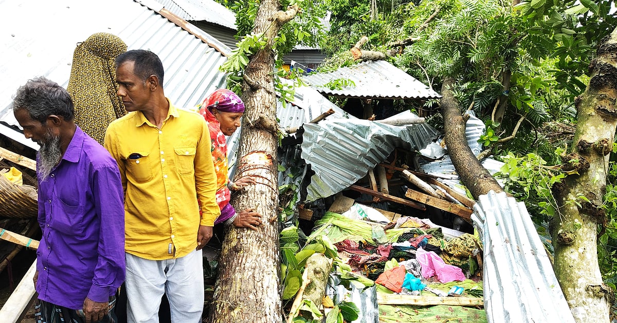 জামালপুরে কালবৈশাখীতে গাছ উপড়ে মা ও দুই মেয়ের মৃত্যু