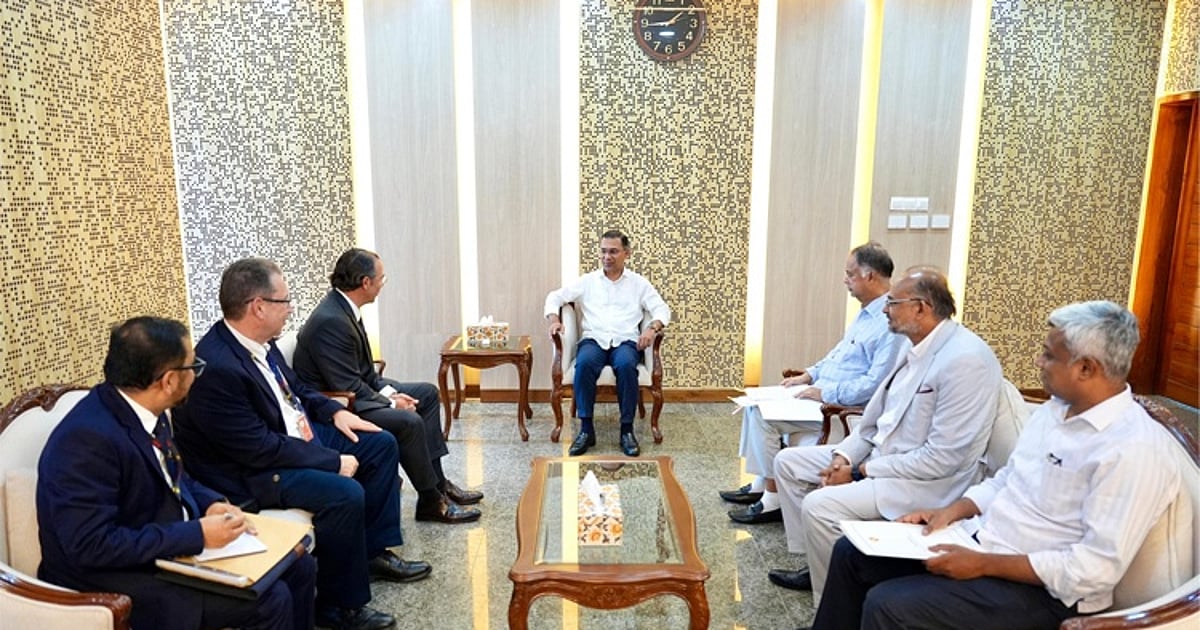 প্রধানমন্ত্রীর সাথে শেভরন করপোরেশনের প্রতিনিধিদলের সাক্ষাৎ