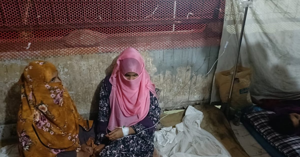 বরিশালের মেহেন্দীগঞ্জে বজ্রপাতের বিকট শব্দে দুই বিদ্যালয়ের ১৬ জন অসুস্থ