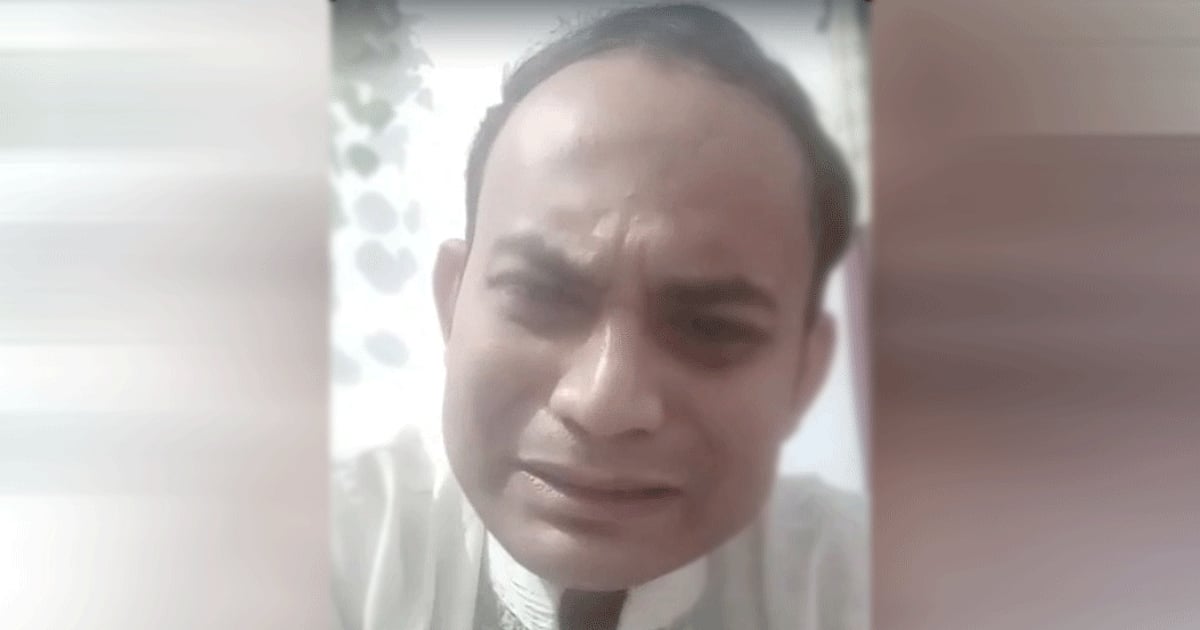 ছাত্রদল নেতার কাঁদার ভিডিও ভাইরাল
