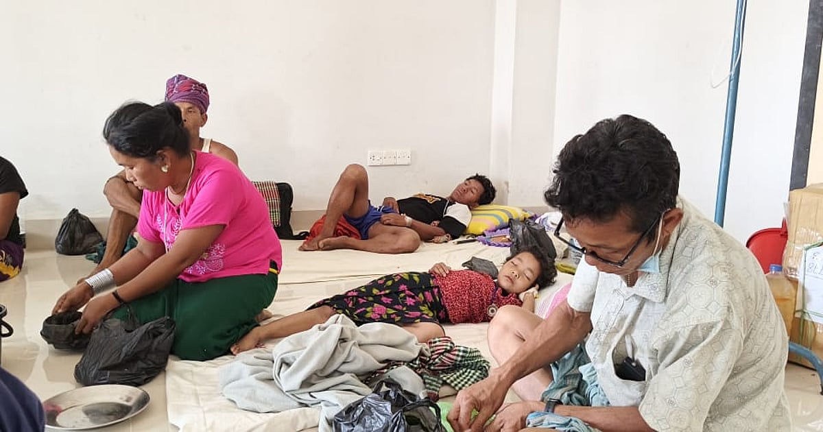 বান্দরবানের আলীকদমে হামের উপসর্গের রোগীর চাপ বাড়ছে