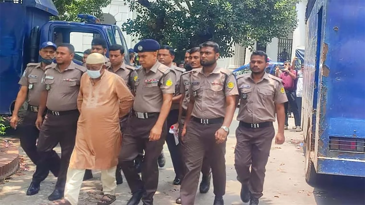 আন্তর্জাতিক অপরাধ ট্রাইব্যুনাল হাসিবুরকে কারাভোগের জন্য কারাগারে পাঠিয়েছে