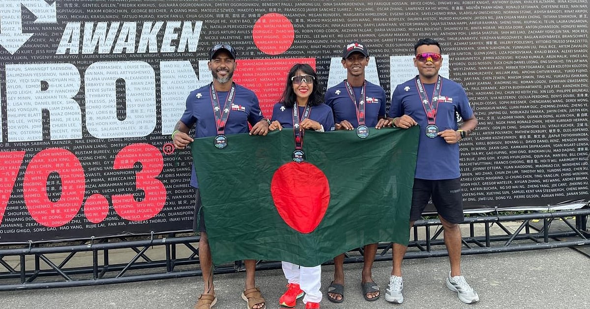 বাংলাদেশি অ্যাথলেটরা আয়রনম্যান সাংহাইয়ে সফলতার সাথে অংশগ্রহণ