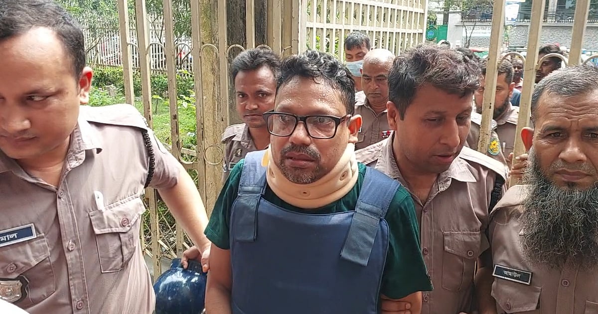 জুনাইদ পলককে হাজির করে ট্রাকচালক হোসেন হত্যা মামলার অভিযোগ গঠনের শুনানি