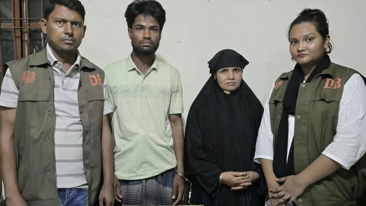 বিএনপি নেতার স্ত্রীকে ইয়াবা আটকের অভিযোগে আটক