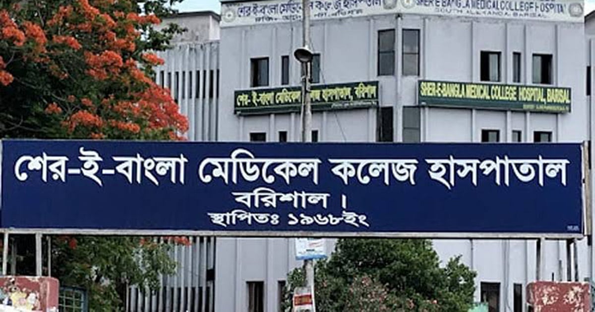 বরিশালের শের-ই-বাংলা মেডিকেলের দিঘি থেকে দুই শিশুর লাশ উদ্ধারের ঘটনা