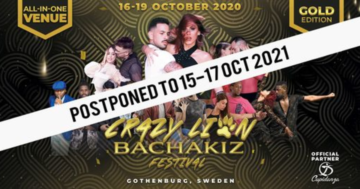 Crazy Lion BachaKiz Festival 4th GOLD Edition 2021 - Latin Dance Calendar