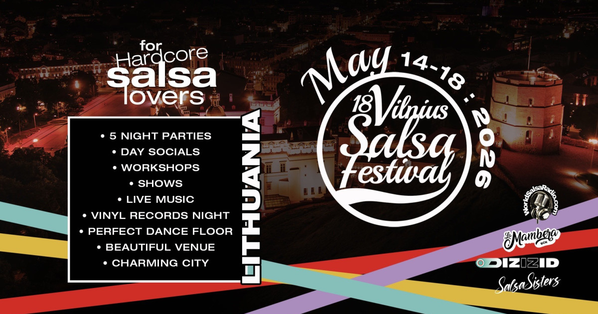 18th Vilnius Salsa Festival 2026