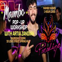 MAMBO Pop Up Workshop with Artia! This Thursday 7.30pm