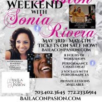 Latin Diamond Y Pasión Weekend With SONIA RIVERA!