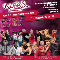 ALFA 2.0 : Afro-Latin Fest Asia 2018 + 10% OFF Promo Code