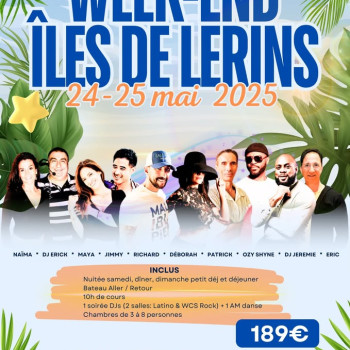 Week-end danse aux iles de Lerins